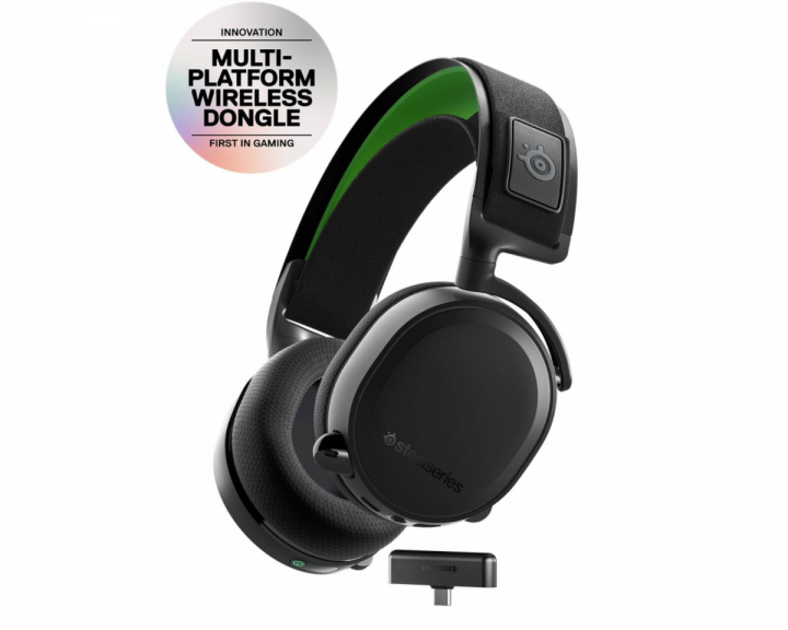 SteelSeries Arctis 7X+ Trådløst Headset - Svart (Refurbished)