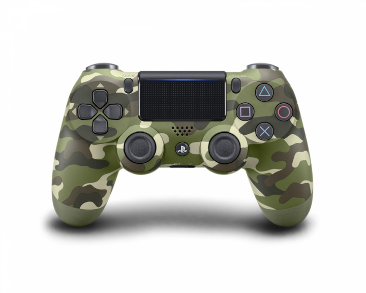 Sony Dualshock 4 Trådløst PS4 Kontroll v2 - Green Camouflage (Refurbished)