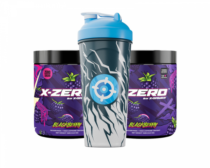 X-Gamer X-Zero Blackberry - 2 x 100 Porsjoner