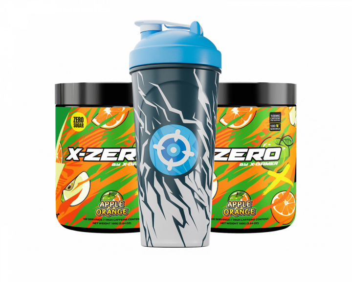 X-Gamer X-Zero Apple Orange - 2 x 100 Porsjoner