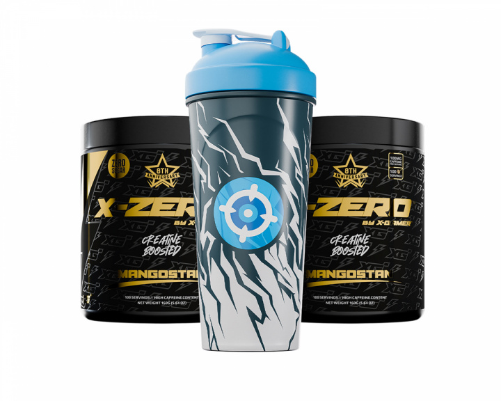 X-Gamer X-Zero Mangostan med Kreatin - 2 x 100 Porsjoner