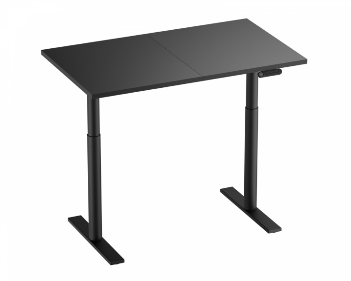 MaxMount Premium Skrivebord Hev og Senkbart 1200x700mm Elektrisk - Svart
