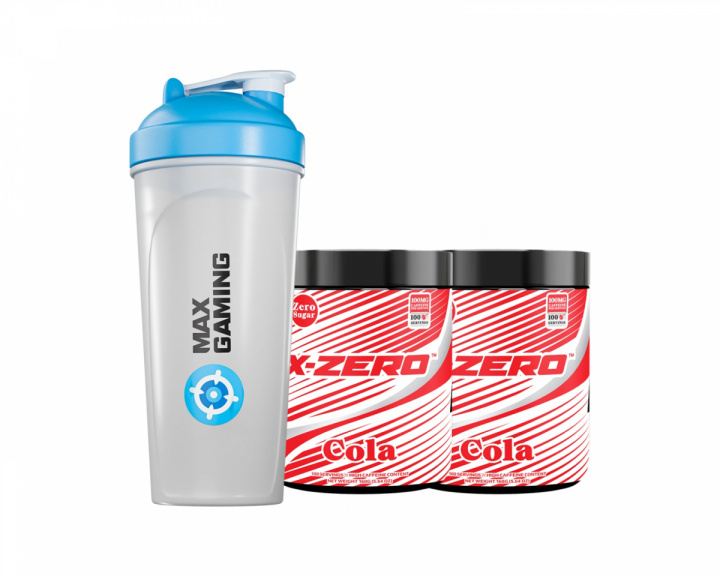X-Gamer X-Zero Cola - 2 x 100 Porsjoner + Shaker