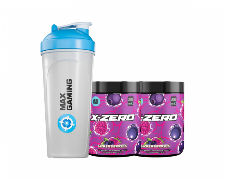 X-Gamer X-Zero Hyperberries - 2 x 100 Porsjoner + Shaker