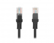 Cat6 UTP Nettverkskabel 1 Meter Svart