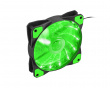 Hydrion 120 LED PC Vifte Grønn