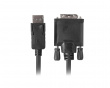 Displayport til DVI-D Kabel 1.8 Meter