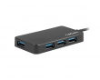 USB Hub 3.0 Silkworm USB-C 4-ports