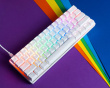 POK3R RGB Mekaniskt Tastatur Hvit [MX Brown]