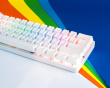 POK3R RGB Mekaniskt Tastatur Hvit [MX Red]