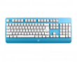 CELERITAS II Gaming Tastatur Blå