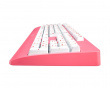 CELERITAS II Gaming Tastatur Rosa