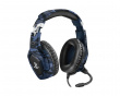 GXT 488 Forze PS4/PS5 Gaming Headset Camo Blå