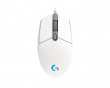 G203 Lightsync Gaming Mus Hvit