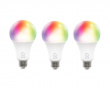 3-Pack RGB LED Lampe E27 WiFi 9W