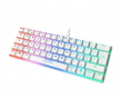 Compact RGB Mekaniskt Tastatur White Line [Content Red]