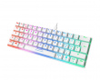 Compact RGB Mekaniskt Tastatur White Line [Content Brown]