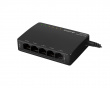 Nettverkswitch 5-portar 1000 Mbps (POE Extender, 30W/Port, Max 60W)