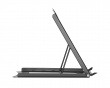 Sammenfoldbart Laptop/Tablet-stativ i stål med 5 posisjoner