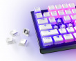 Prism PBT Double-shot Pudding Keycap Set Nordic - Hvit