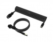 Aviator Coiled Cable USB-C - Svart