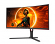 CU34G3S 34” LED 165Hz 1ms AMD FreeSync Premium Curved Gamingskjerm