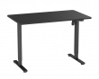 Hev- og senkbare Skrivebord 120 x 70 cm - Svart