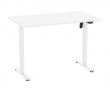 Hev- og senkbare Skrivebord 120 x 70 cm - Hvit