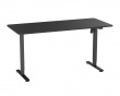 Hev- og senkbare Skrivebord 160 x 70 cm - Svart