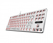 PCMK HOTSWAP TKL 80% Barebone ANSI - Hvit