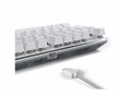 PCMK HOTSWAP TKL 80% Barebone ANSI - Hvit