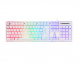 WK75 RGB Tastatur - Hvit