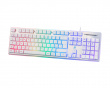 WK75 RGB Tastatur - Hvit
