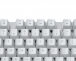 K835 TKL Tastatur [TTC Red] - Hvit/Sølv