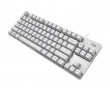K835 TKL Tastatur [TTC Red] - Hvit/Sølv