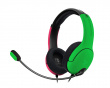 LVL40 Stereo Gaming Headset (Nintendo Switch) - Rosa/Grønn