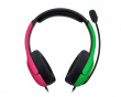 LVL40 Stereo Gaming Headset (Nintendo Switch) - Rosa/Grønn