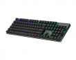 SK653 RGB Low Profile Trådløs Tastatur [TTC Red] - Svart