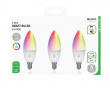 3-Pack RGB LED Lampe E14 Wi-Fi