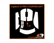 Soft Grips til Logitech G Pro X Superlight - Hvit