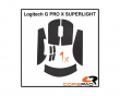 Soft Grips til Logitech G Pro X Superlight - Svart