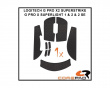 Soft Grips til Logitech G PRO X SUPERLIGHT 1 / 2 / 2 SE & X2 SUPERSTRIKE - Svart