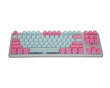 PBT Doubleshot Shine-through 116-Key Keycap Set - Miami