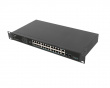 Nettverkswitch 24-ports, 100MB POE+/2X COMBO RACK 19” (1000 Mbps, Max 360W)