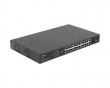 Nettverkswitch 24-ports, 100MB POE+/2X COMBO RACK 19” (1000 Mbps, Max 360W)