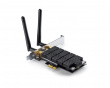 Archer T6E PCIe Nettverkskort, Dual-Band, 400+867 Mbps, 2xDetachable antennas