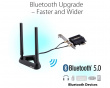PCE-AX58BT Wi-Fi 6 AX3000 Dual-Band PCIe Wi-Fi Adapter - Nettverkskort