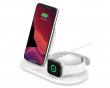 Boost Charge 3in1 Wireless Charger for Apple Devices - Hvit