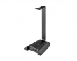 Premium RGB Headset Docking Station - Svart Headsetstativ