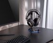 Premium RGB Headset Docking Station - Svart Headsetstativ